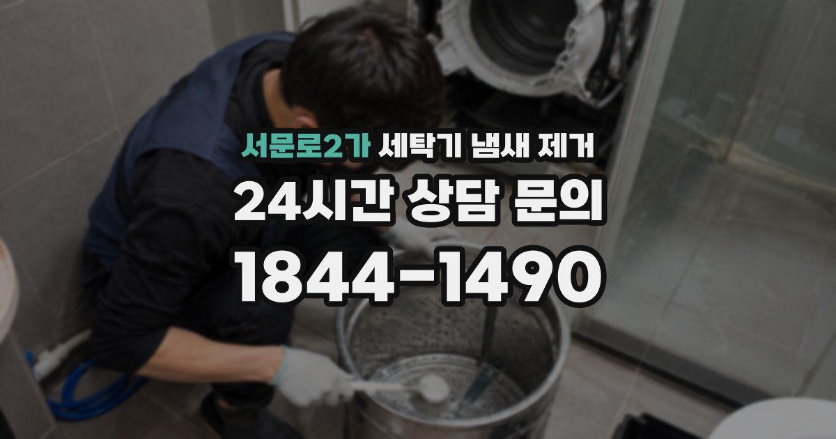 서문로2가 세탁기 냄새 제거