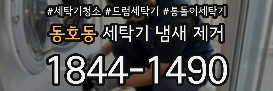 동호동 세탁기 냄새 제거