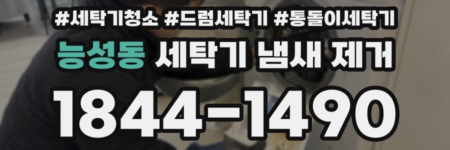 능성동 세탁기 냄새 제거
