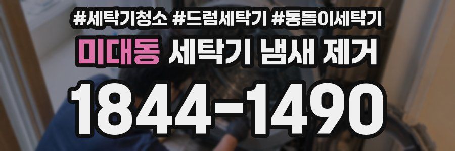 미대동 세탁기 냄새 제거