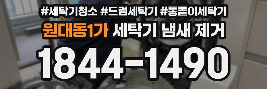 원대동1가 세탁기 냄새 제거