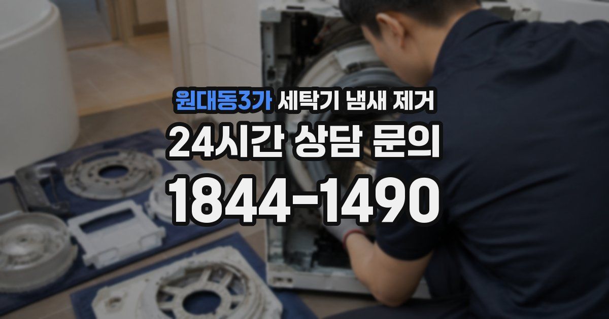 원대동3가 세탁기 냄새 제거