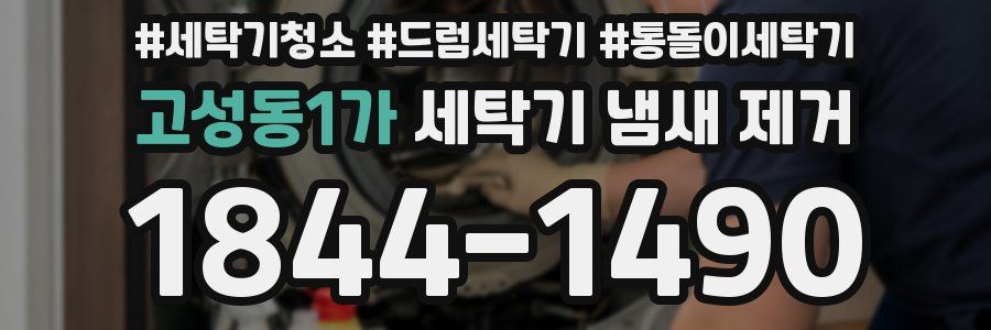 고성동1가 세탁기 냄새 제거