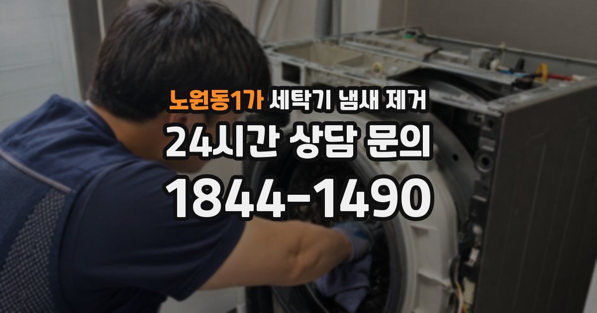 노원동1가 세탁기 냄새 제거