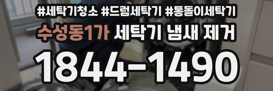 수성동1가 세탁기 냄새 제거