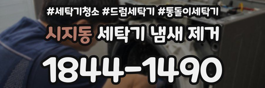 시지동 세탁기 냄새 제거