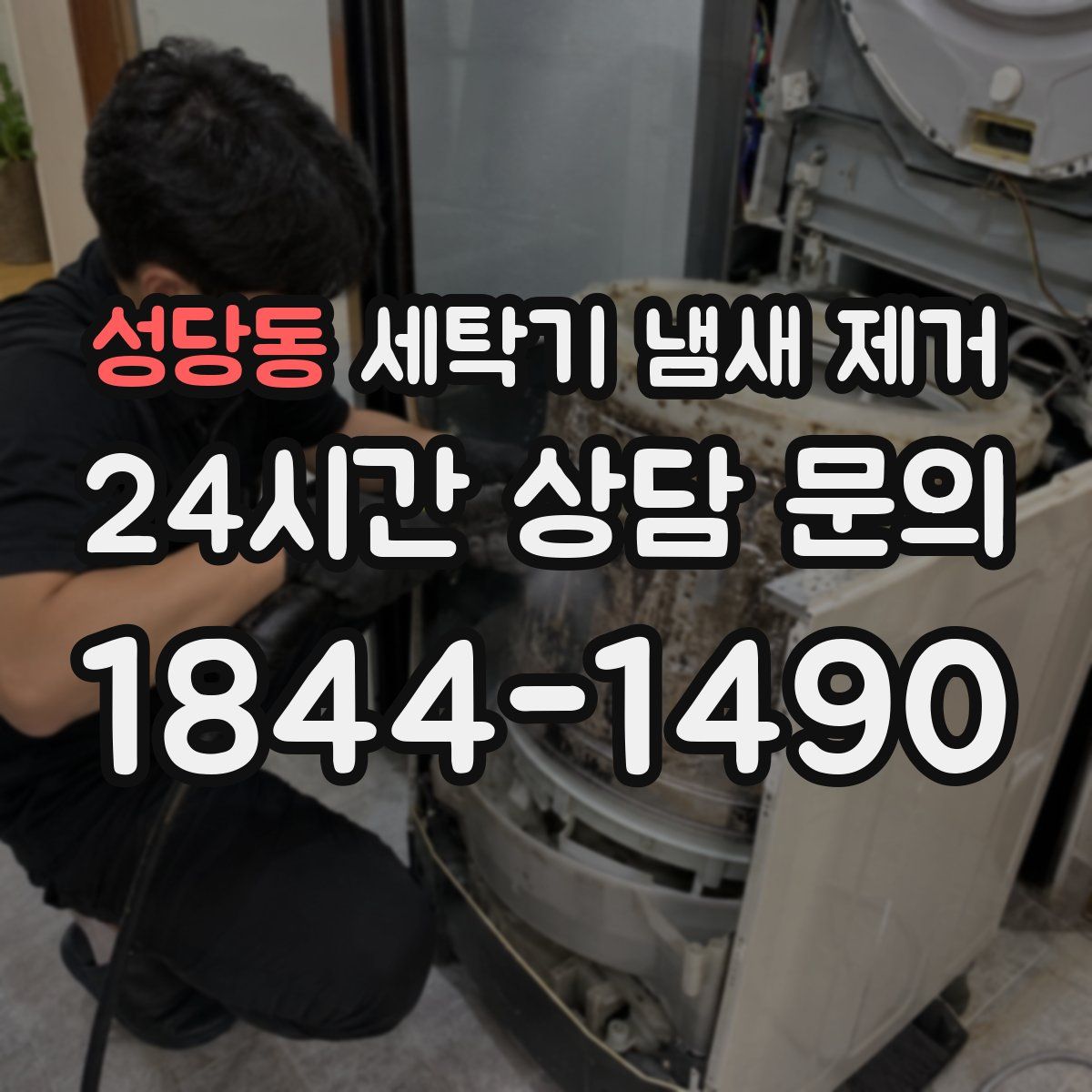 성당동 세탁기 냄새 제거