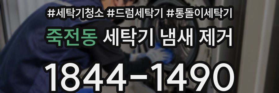 죽전동 세탁기 냄새 제거