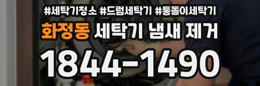 화정동 세탁기 냄새 제거