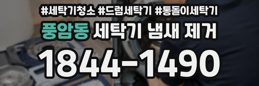풍암동 세탁기 냄새 제거