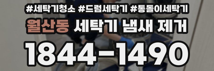 월산동 세탁기 냄새 제거