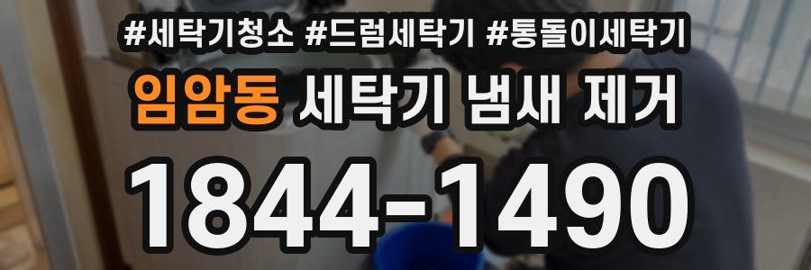 임암동 세탁기 냄새 제거