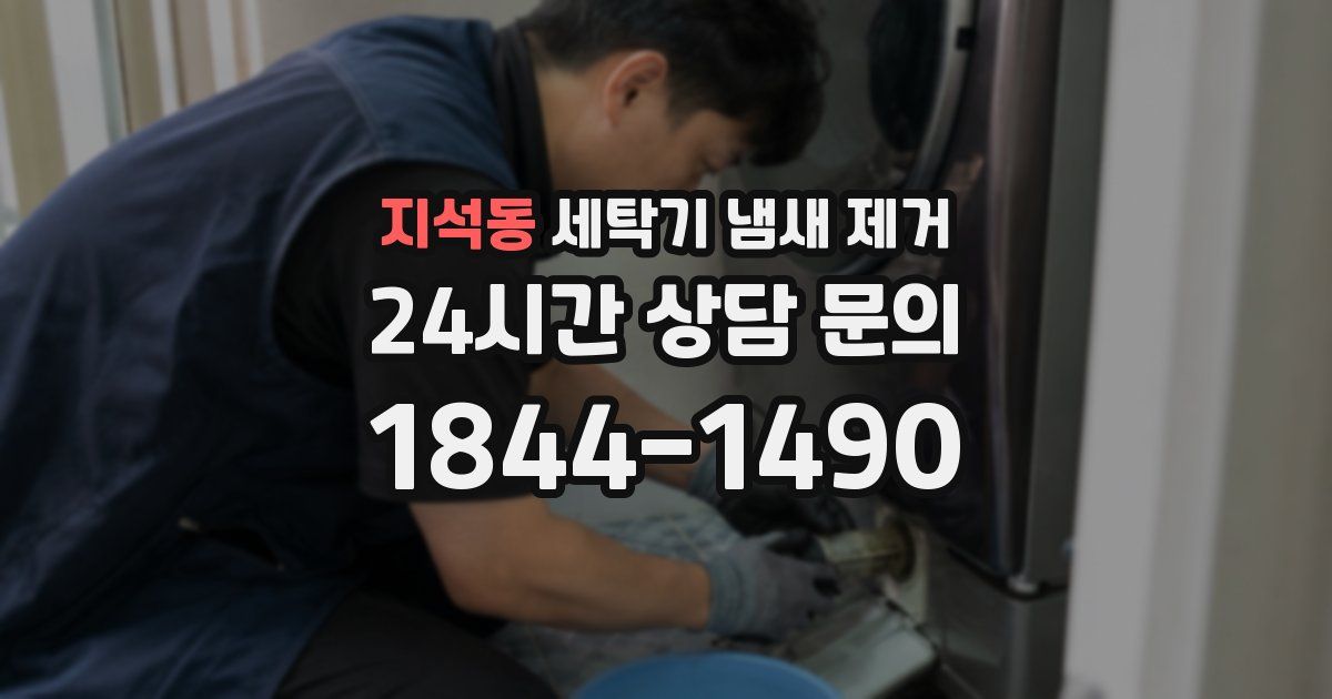 지석동 세탁기 냄새 제거