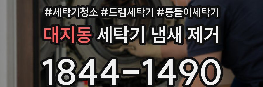 대지동 세탁기 냄새 제거