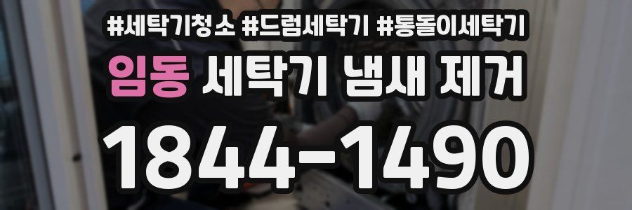 임동 세탁기 냄새 제거