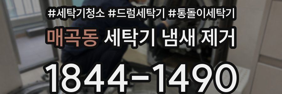 매곡동 세탁기 냄새 제거