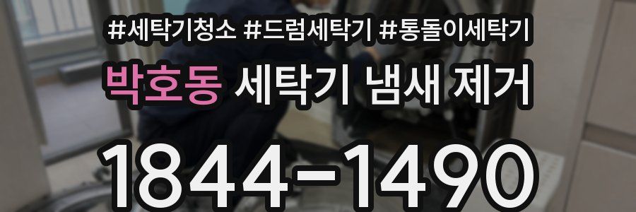 박호동 세탁기 냄새 제거