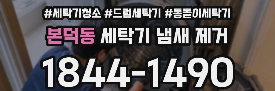 본덕동 세탁기 냄새 제거