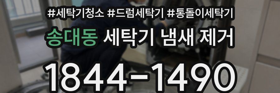 송대동 세탁기 냄새 제거