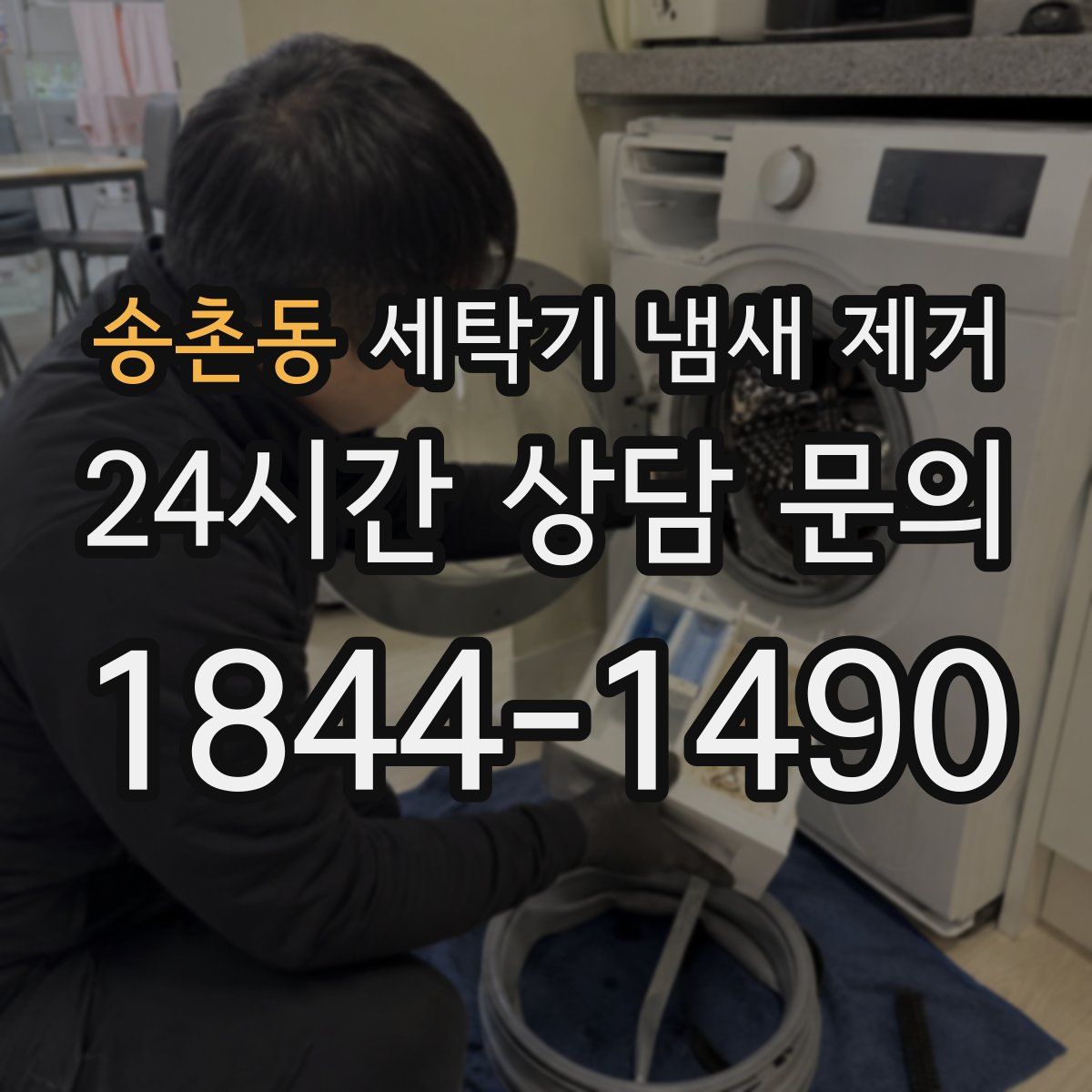 송촌동 세탁기 냄새 제거
