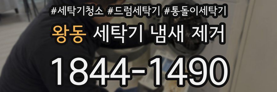 왕동 세탁기 냄새 제거