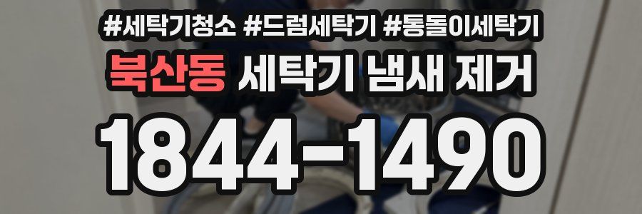 북산동 세탁기 냄새 제거