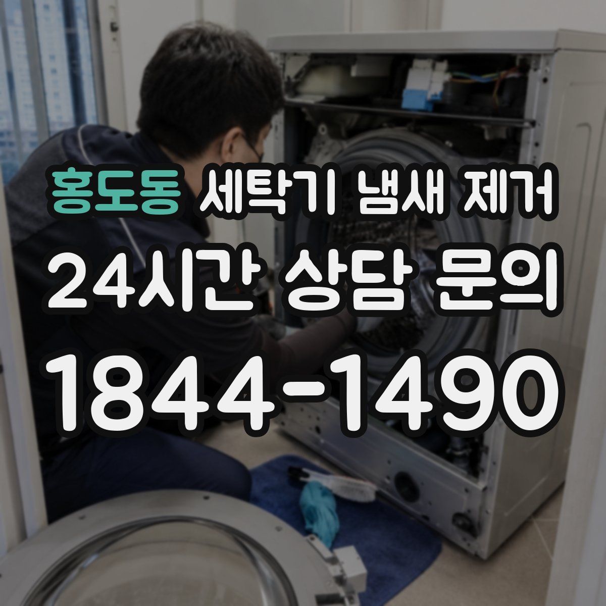 홍도동 세탁기 냄새 제거