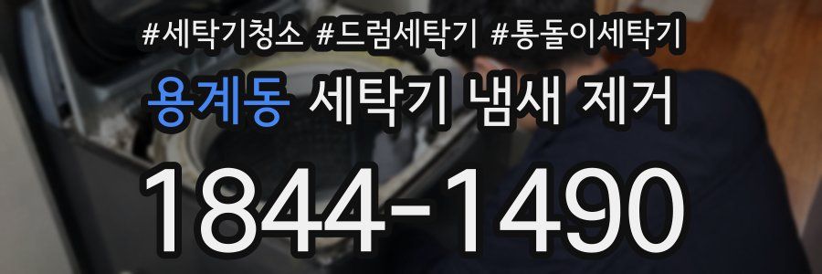 용계동 세탁기 냄새 제거