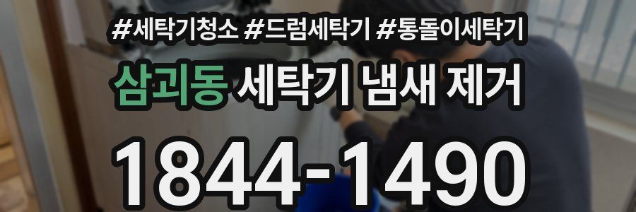 삼괴동 세탁기 냄새 제거