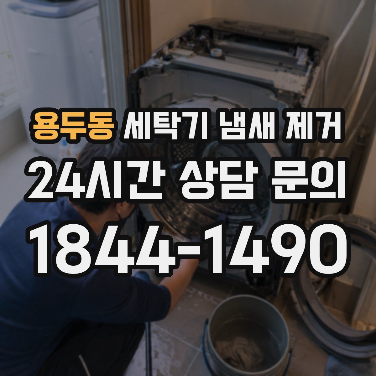 용두동 세탁기 냄새 제거