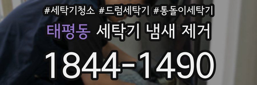 태평동 세탁기 냄새 제거