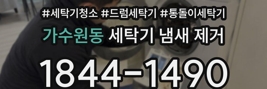 가수원동 세탁기 냄새 제거