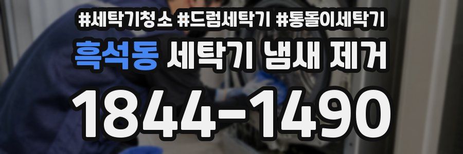 흑석동 세탁기 냄새 제거