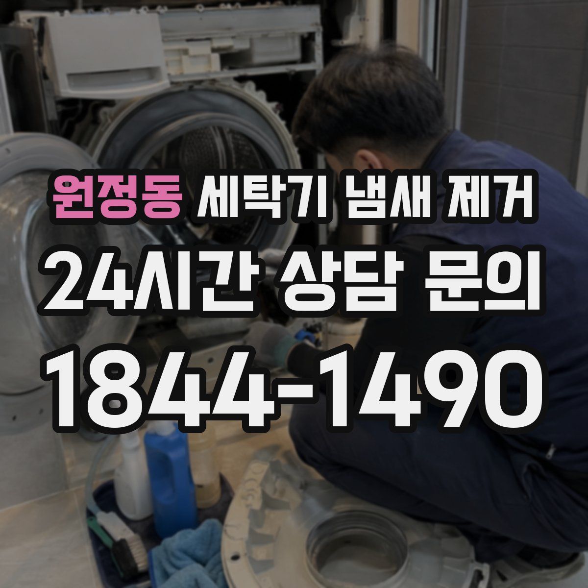 원정동 세탁기 냄새 제거
