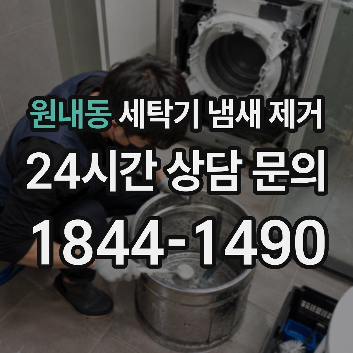 원내동 세탁기 냄새 제거
