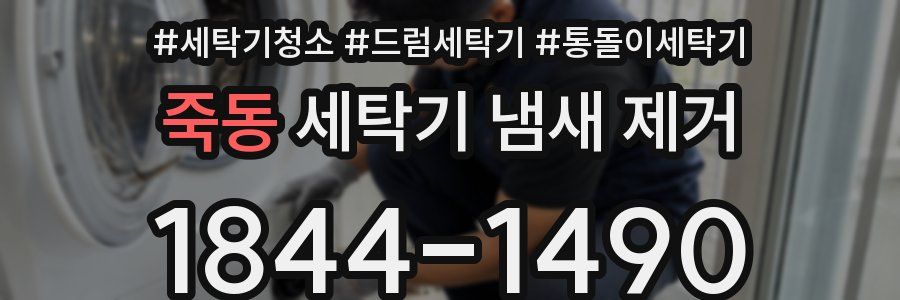 죽동 세탁기 냄새 제거