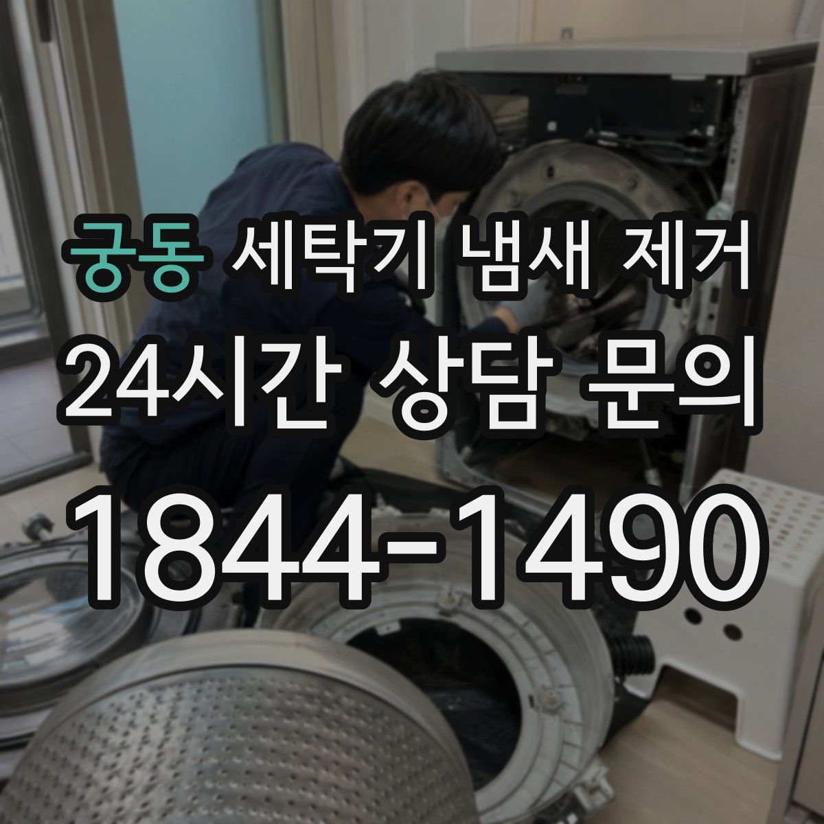 궁동 세탁기 냄새 제거