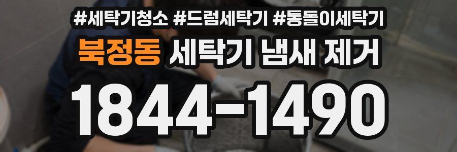 북정동 세탁기 냄새 제거
