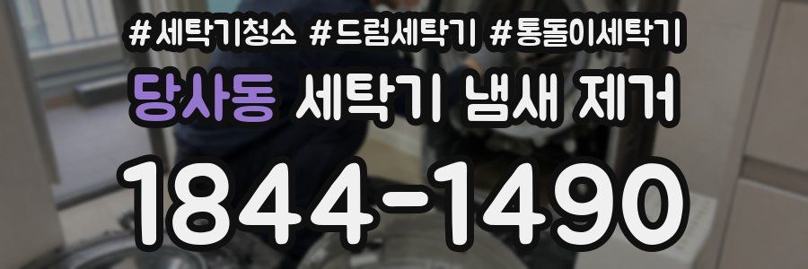 당사동 세탁기 냄새 제거