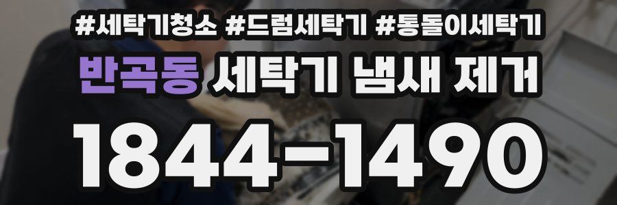 반곡동 세탁기 냄새 제거