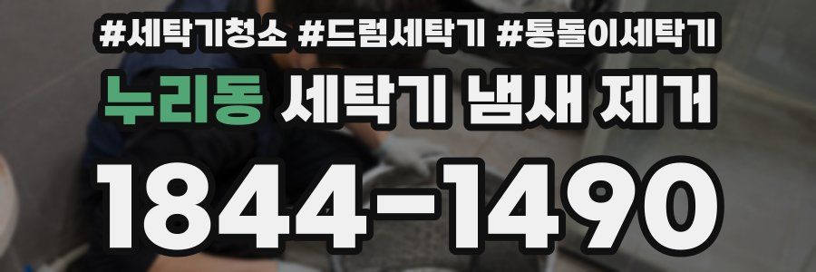 누리동 세탁기 냄새 제거