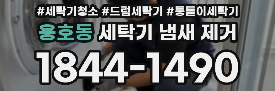 용호동 세탁기 냄새 제거