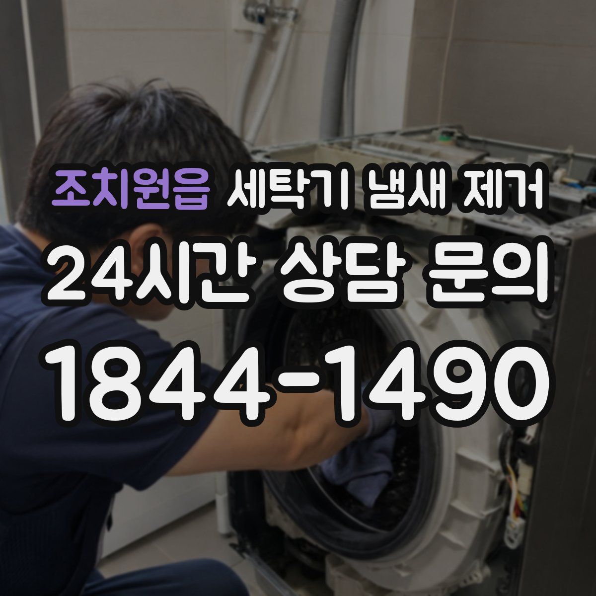 조치원읍 세탁기 냄새 제거