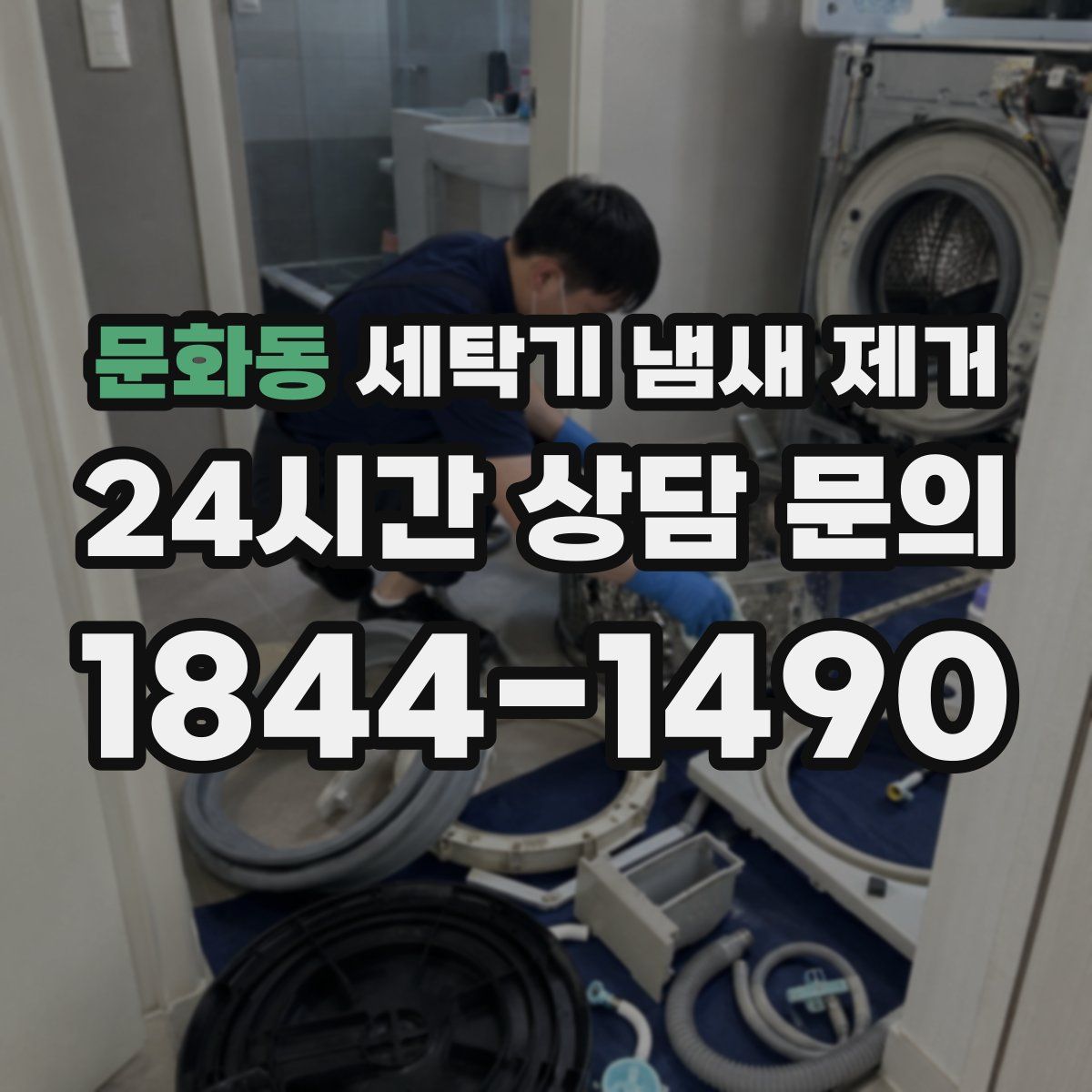 문화동 세탁기 냄새 제거