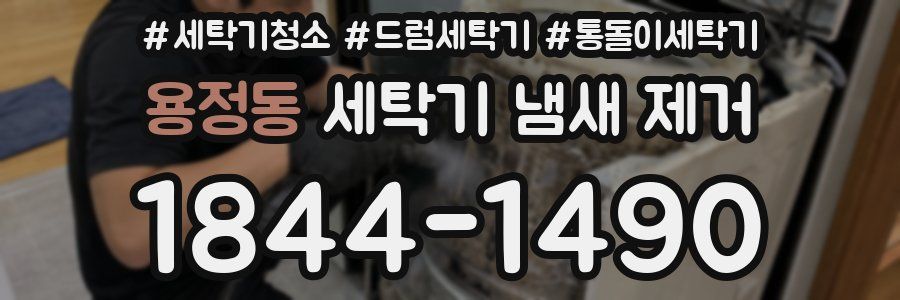 용정동 세탁기 냄새 제거
