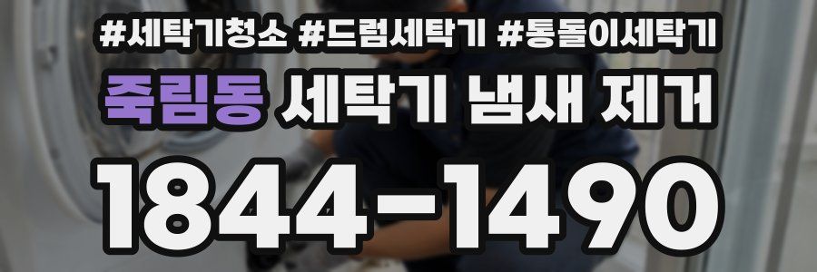 죽림동 세탁기 냄새 제거