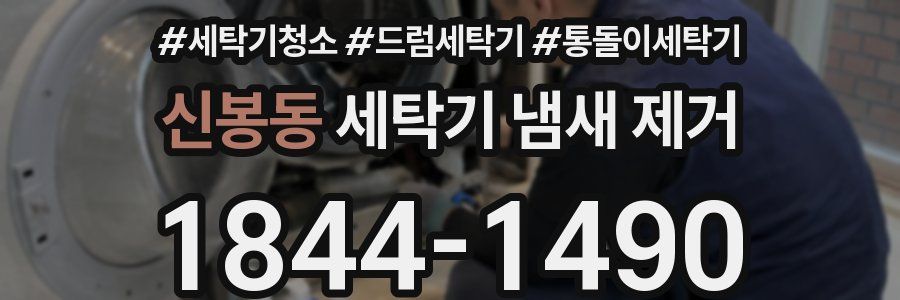 신봉동 세탁기 냄새 제거