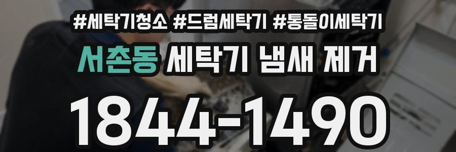 서촌동 세탁기 냄새 제거