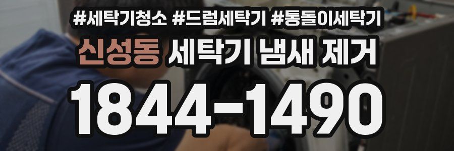 신성동 세탁기 냄새 제거