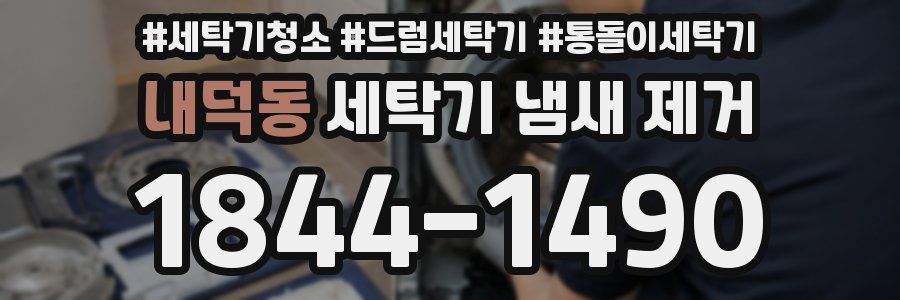 내덕동 세탁기 냄새 제거